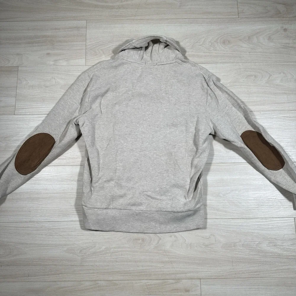 Polo Ralph Lauren Shawl Collar Pullover Sweater Mens Small Beige Preppy Heritage